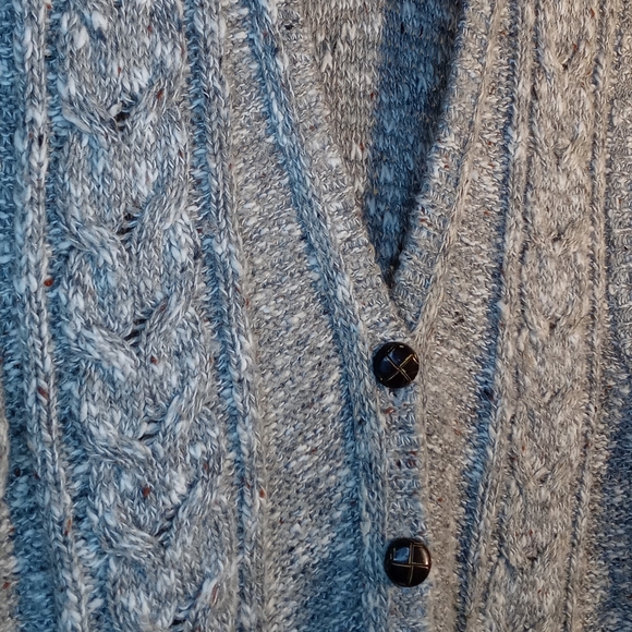 Vintage Chunky Knit Sweater Vest - Picture 5 of 6